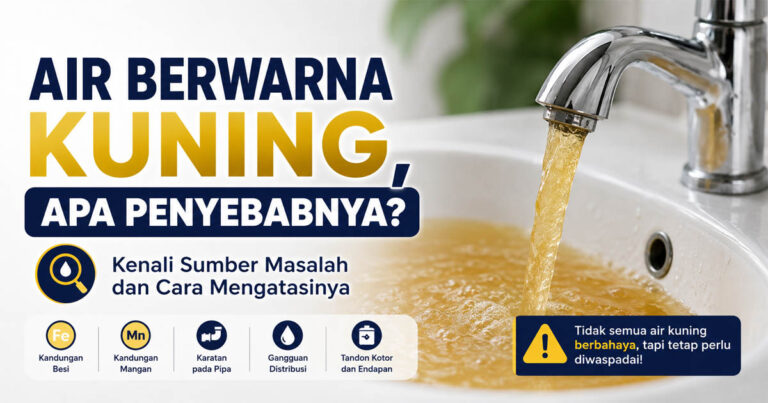 Air Berwarna Kuning, Apa Penyebabnya? Kenali Sumber Masalah dan Cara Mengatasinya