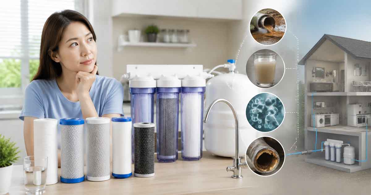 Choosing the right water filter solution