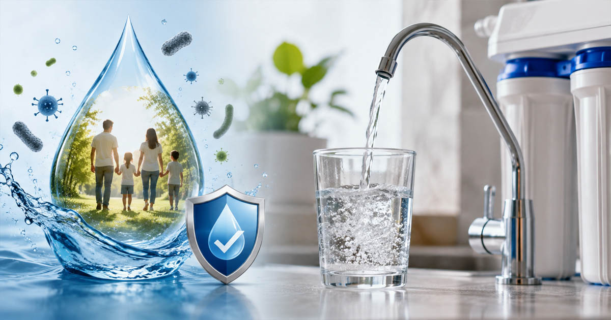 Clean Water, Safe Family, Pure Health
