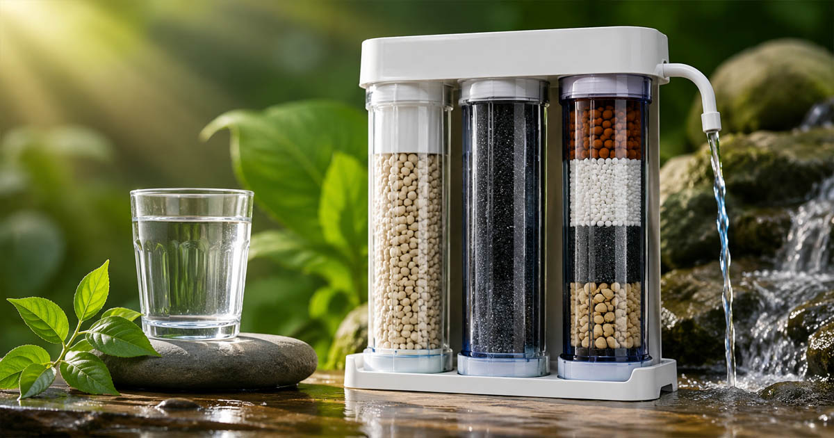 Filtered Water in Nature