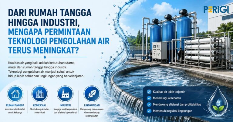 Dari Rumah Tangga hingga Industri, Mengapa Permintaan Teknologi Pengolahan Air Terus Meningkat?