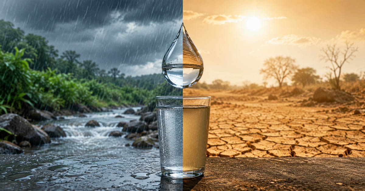 Rain and Drought in One Glass