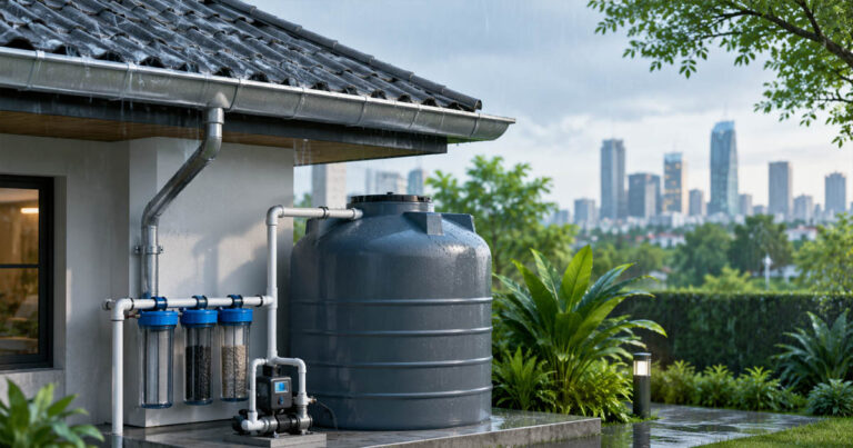 Inovasi Memanen Air Hujan dengan Teknologi Modern, Solusi Saat Krisis Air Bersih