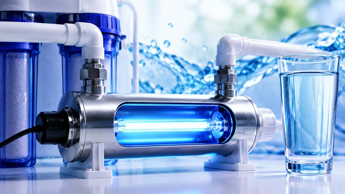 Blue UV Water Purification System