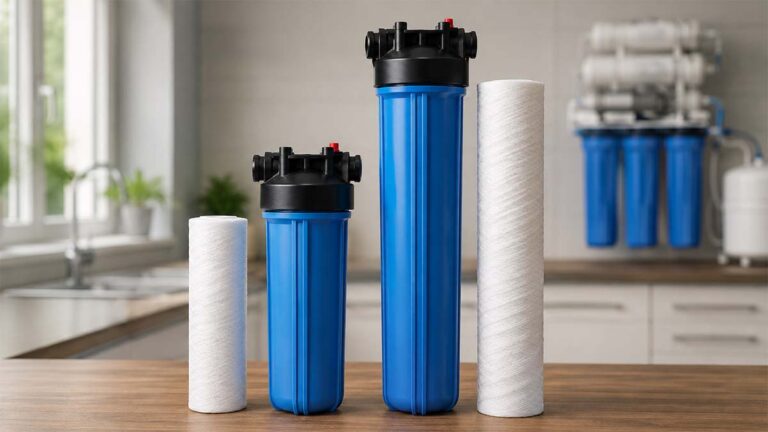 Perbedaan Filter 10 Inch dan 20 Inch, Mana yang Lebih Cocok untuk Rumah?