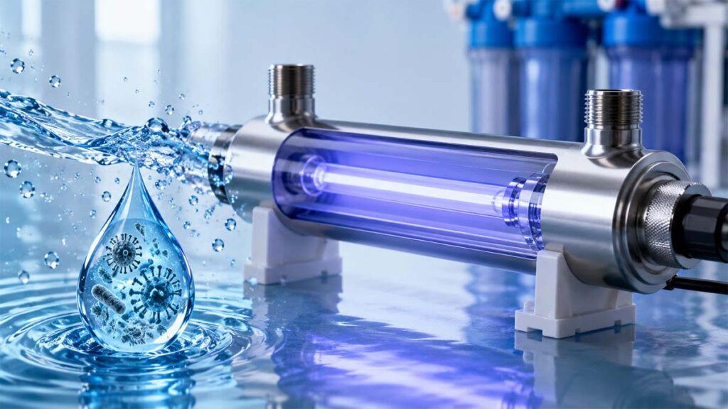UV Water Sterilizer in Action