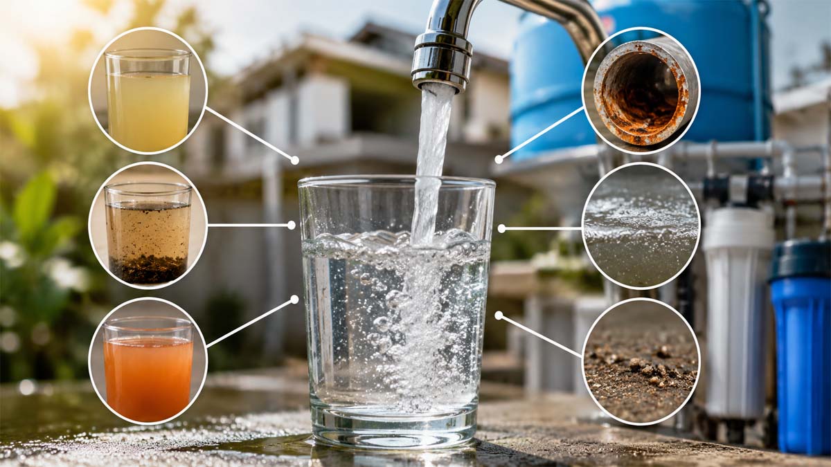 Water Quality and Plumbing Infographic